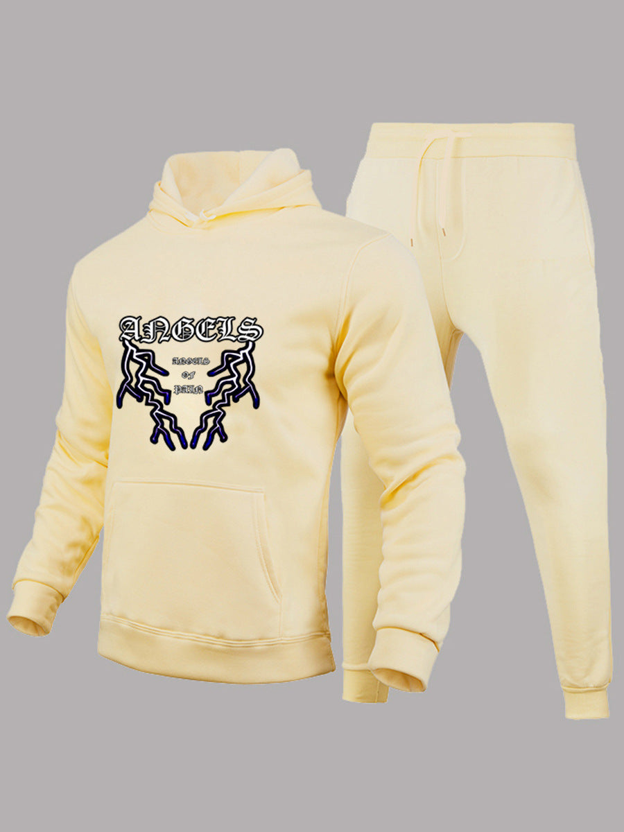 Sweat à Capuche en Velours Imprimé