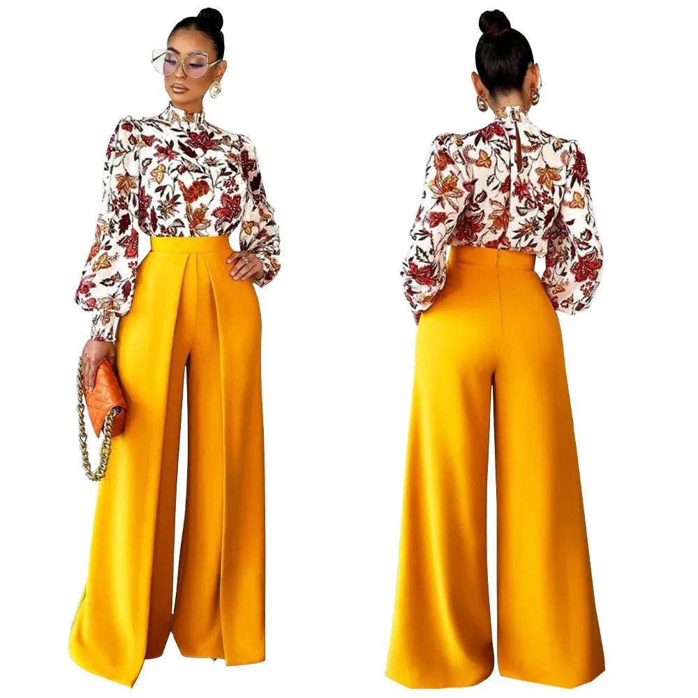 Pantalon Uni et Ample