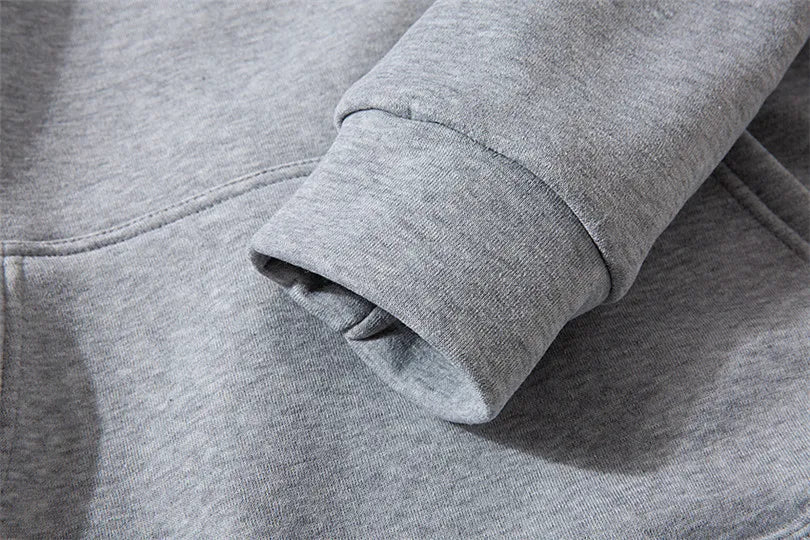 Ensemble pantalons haut à capuche gris clair imprimés black swan