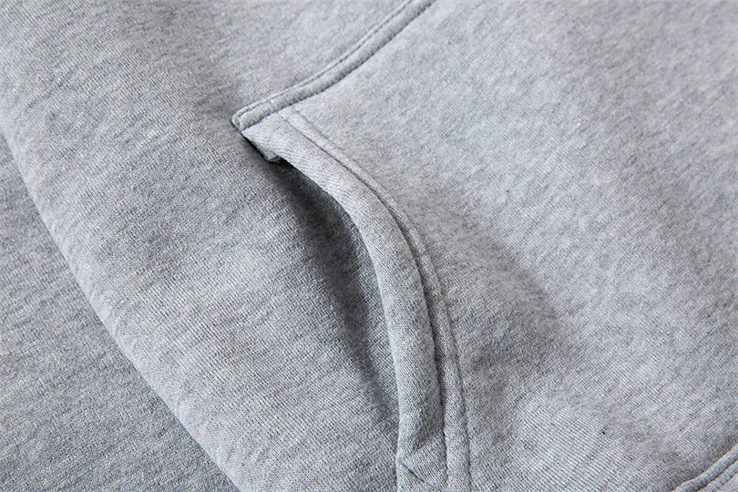 Ensemble pantalons haut à capuche gris clair imprimés black swan