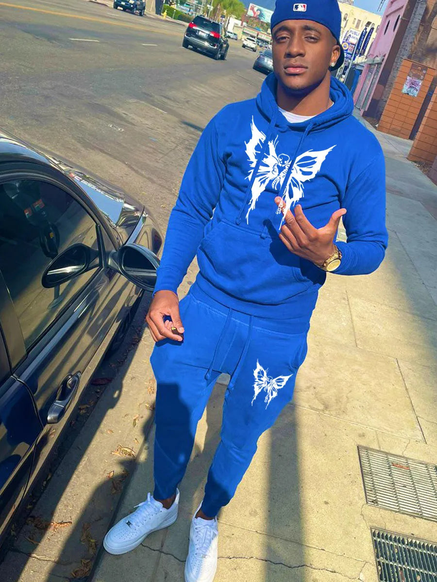 sweats à capuche imprimé à la mode