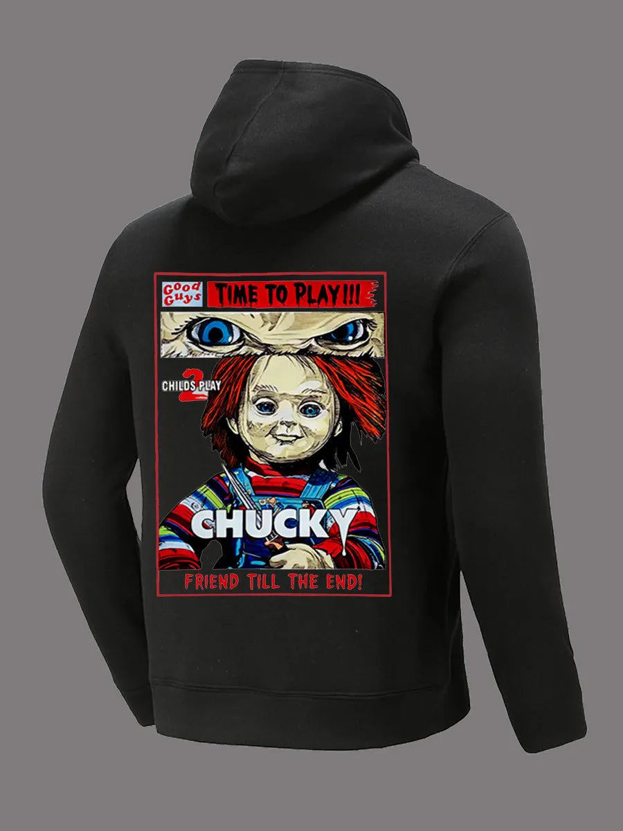 Sweats à capuche motif chucky