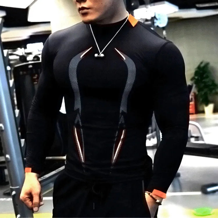 T-Shirt à manches courtes pour hommes, vêtement d'été respirant, à séchage rapide, à la mode, pour entraînement sportif, Fitness