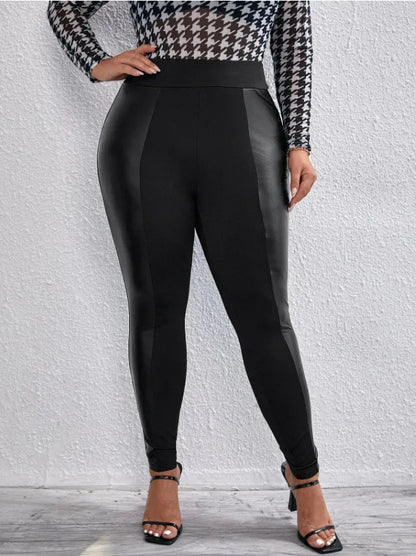 Pantalon Taille Haute Grande Taille