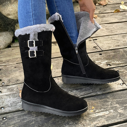 Bottes Martin mi-mollet compensées