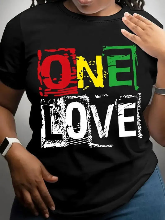T-shirt imprimé lettres