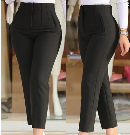 Pantalon Décontracté Uni pour Femme