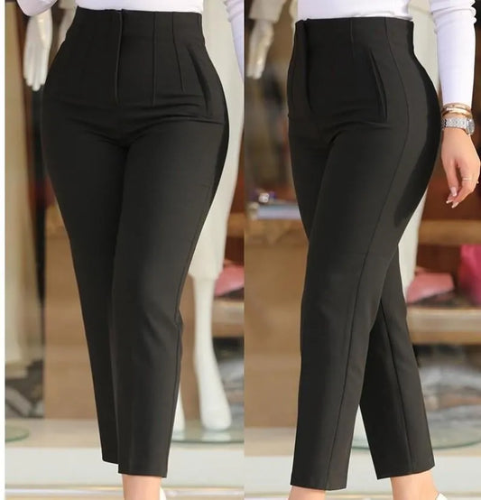 Pantalon Décontracté Uni pour Femme