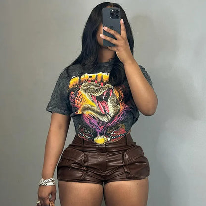 Short Cargo Poches Asymétriques