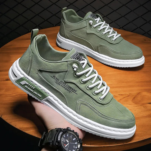 Chaussures de skate décontractées pour hommes, antidérapantes et résistantes à l'usure.