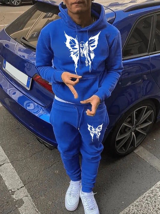 sweats à capuche imprimé à la mode