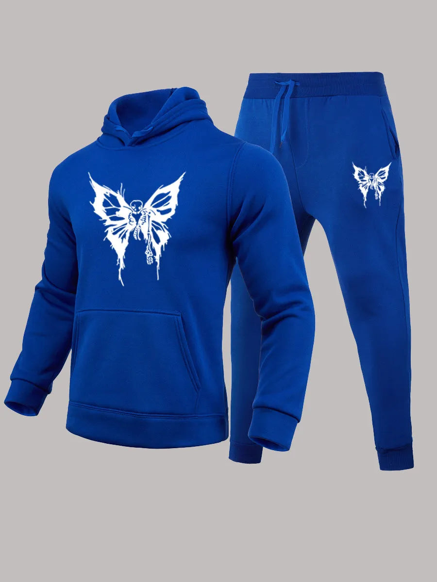 sweats à capuche imprimé à la mode