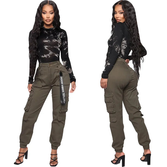 COMOUFLAGE CARGO FEMME