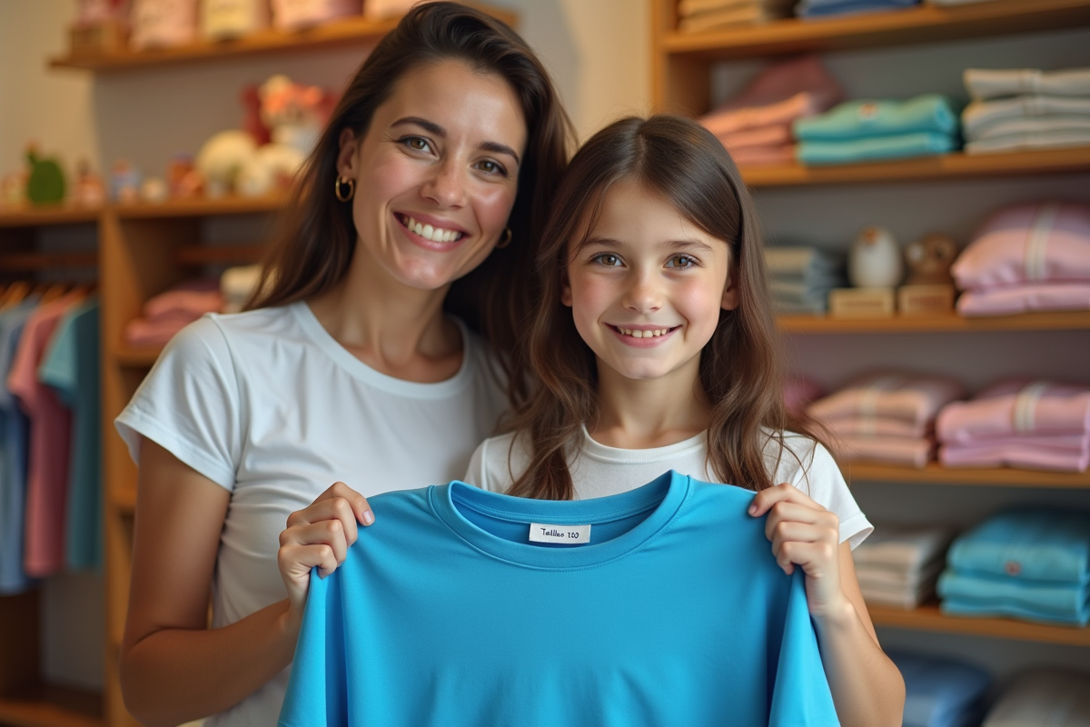 Taille 120 : quel âge correspond à cette mesure de vêtement ?