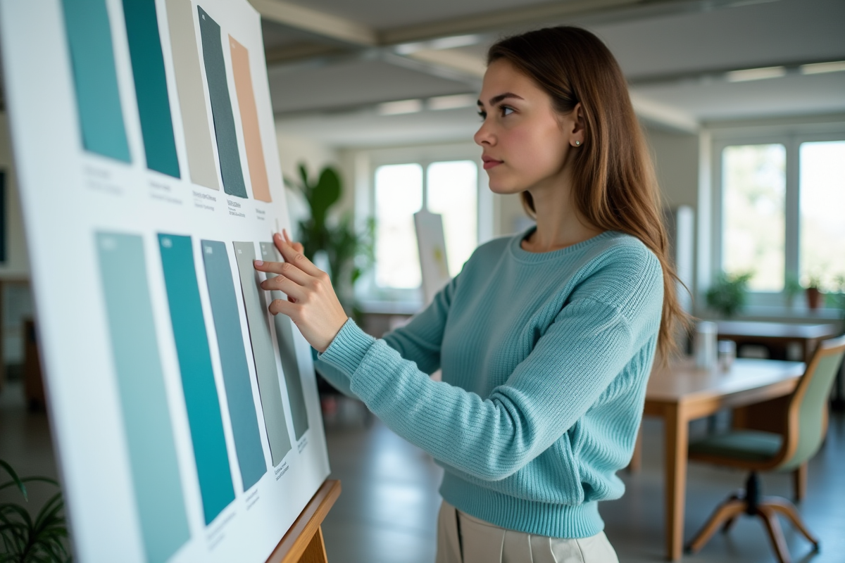 Les couleurs cool et leur signification en design